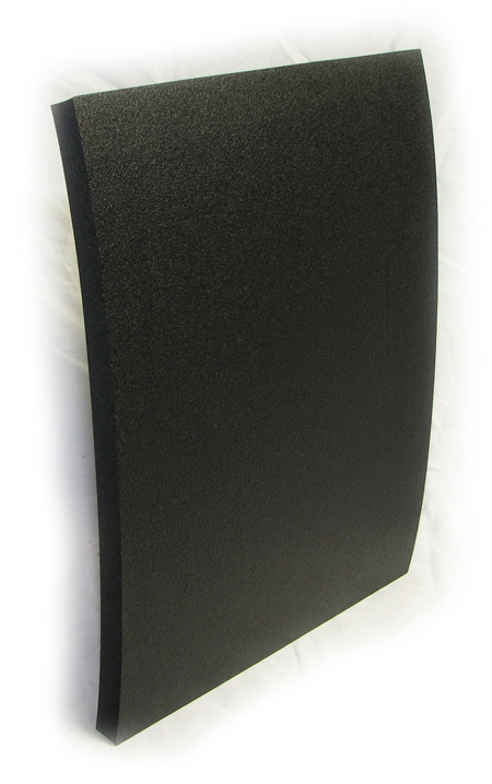 3210000055: Black Foam Push Pad -for Automotive Pusher front plate. 321-055  - PowerPusher®