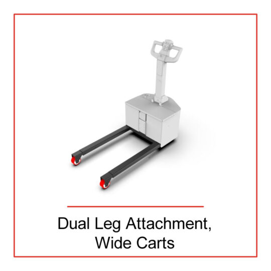 Dual Leg, Wide Carts