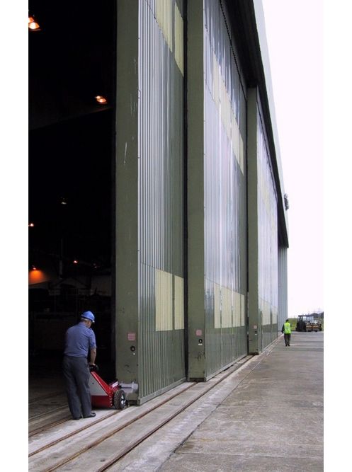 Extra Duty Powerpusher Hangar Doors