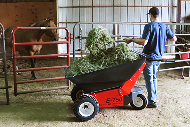 Electric Wheelbarrow for Agriculture, Farmers and Growers