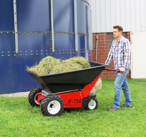 Hauling Hay By Silo (1)