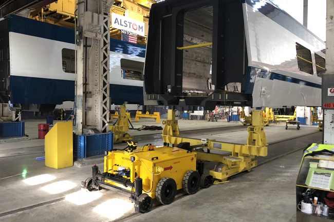 Electric Pushers and Tugs for Railroad | Railcar Mover