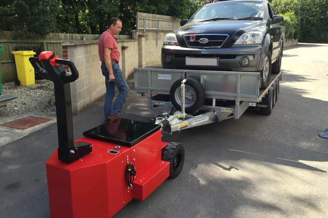 Heavy Duty Trailer Mover by Power Pusher