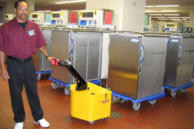 Electric Pushers and Tugs for Food Manufacturing and Distribution