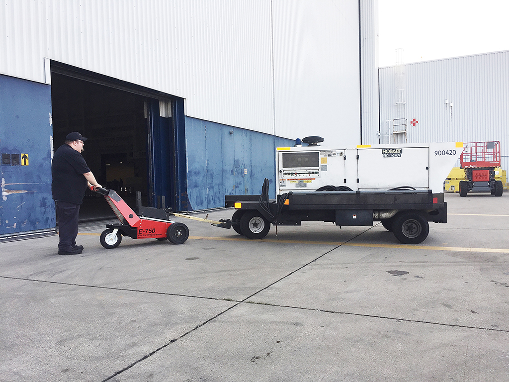 Electric Tugs, Tows and Pushers for Aircraft Equipment