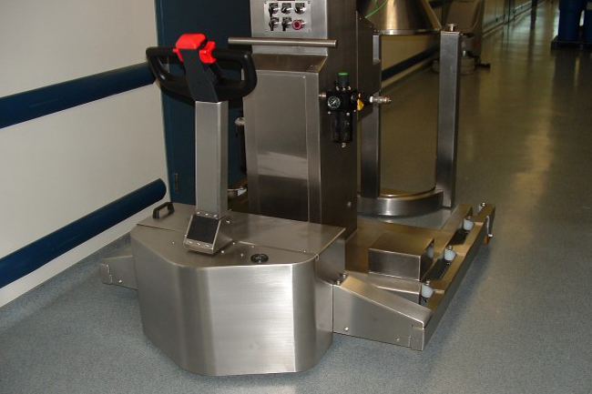 Electric Tugs for Moving Pharmaceutical Equipment
