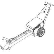 Rail dolly attachment with extension