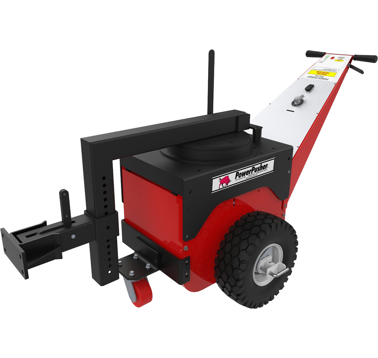 Powered Dumpster Mover by Power Pusher